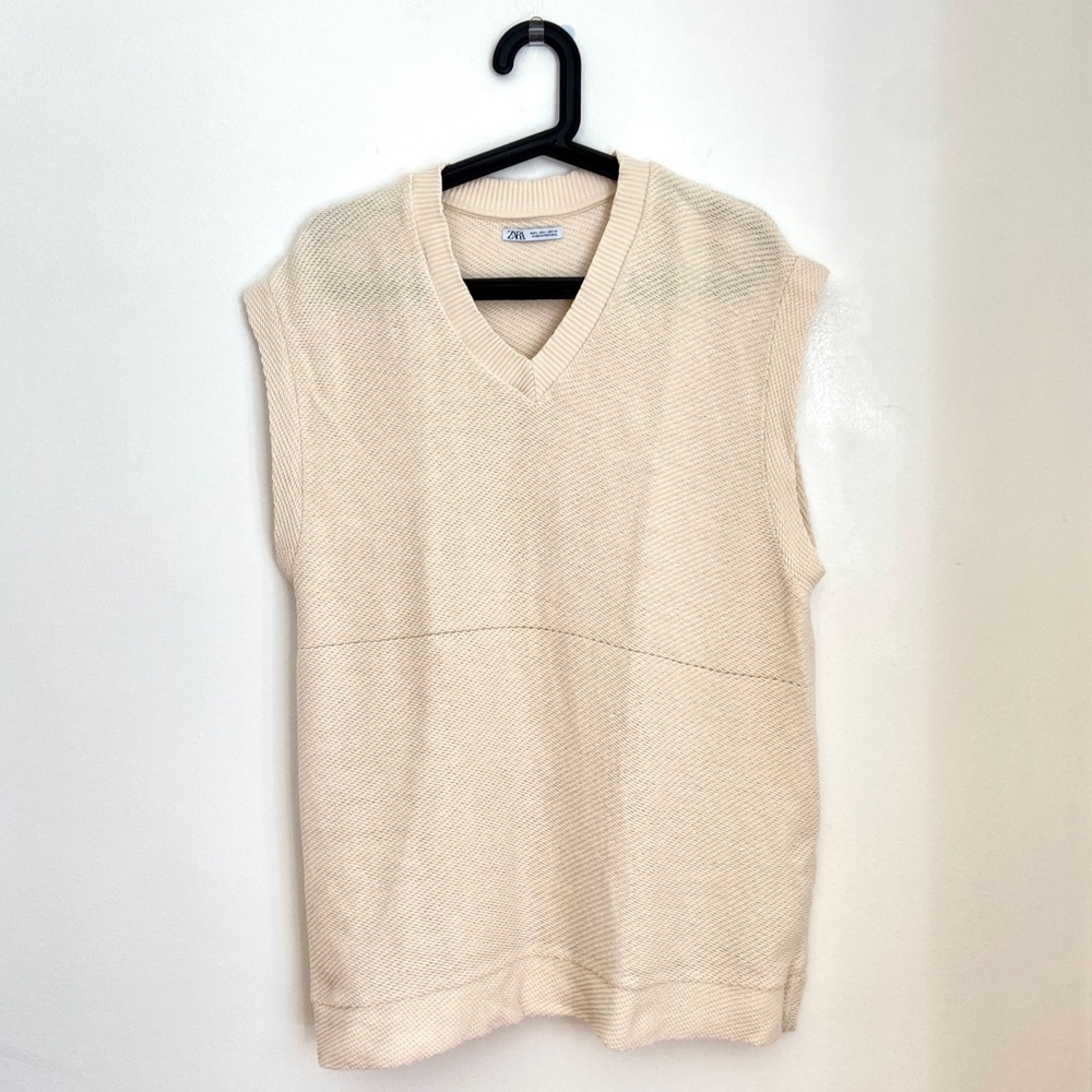 Zara // knit vest